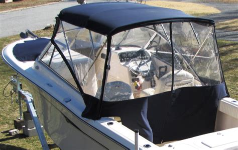 Boat Bimini Top Replacement Covers, Side Curtains & Canvas; 2. . Bimini top with side curtains